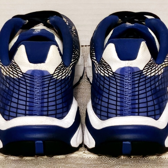 Nike Ghoswift D/MS/X Running/Sneakers, M9.5, Like New Cond.! Wht/Racer/Blu/Blk - Picture 5 of 6